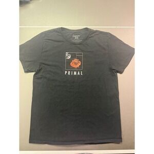 Empyre Primal Black Rose Graphic T Shirt Large grunge goth vintage casual